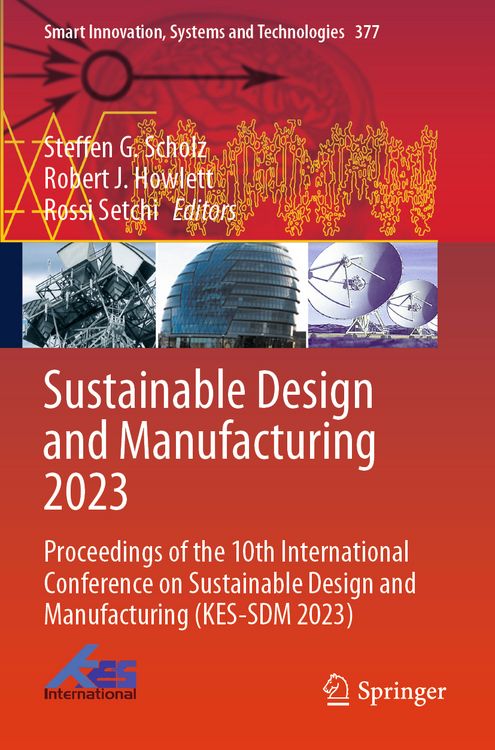 Produktbild: Sustainable Design and Manufacturing 2023