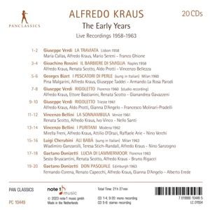 Produktbild: Alfredo Kraus - The Early Years