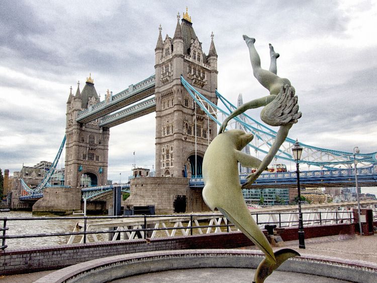 Produktbild: CALVENDO Puzzle London Bridge | 1000 Teile Lege-Gr&ouml;&szlig;e 64x48cm Foto-Puzzle f&uuml;r gl&uuml;ckliche Stunden