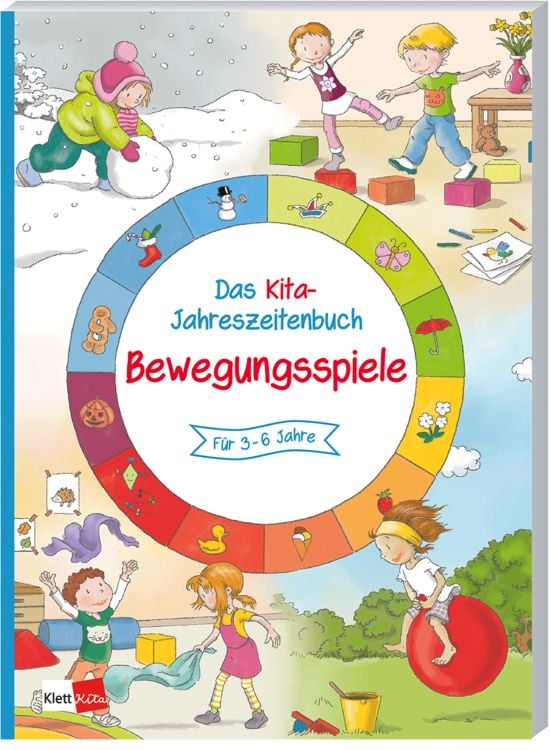Produktbild: Das Kita-Jahreszeitenbuch: Bewegungsspiele