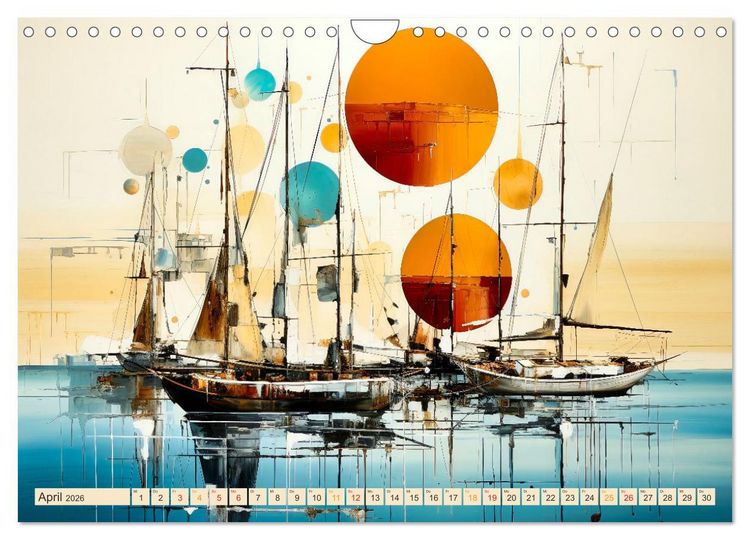 Produktbild: Segeln, der Traum beginnt (Wandkalender 2026 DIN A4 quer), CALVENDO Monatskalender
