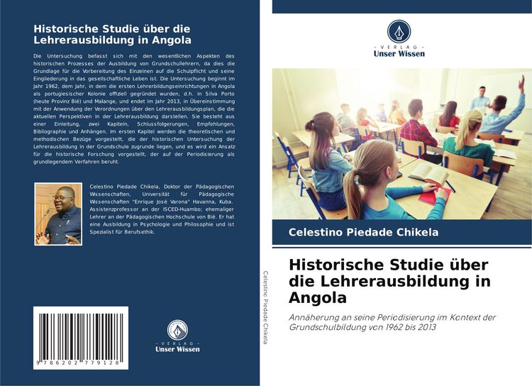 Produktbild: Historische Studie &uuml;ber die Lehrerausbildung in Angola