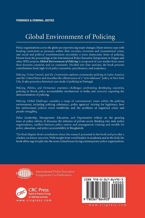 Produktbild: Global Environment of Policing