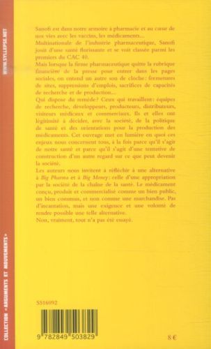 Produktbild: Sanofi, Big Pharma : l'urgence de la ma&icirc;trise sociale