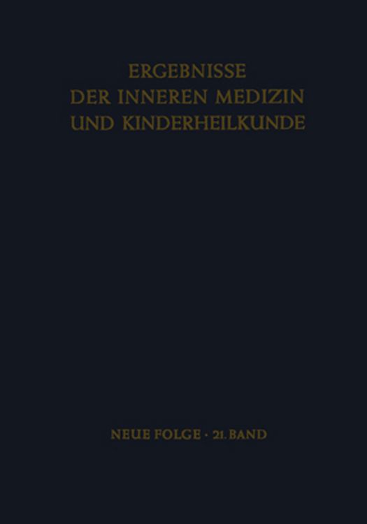 Produktbild: Ergebnisse der Inneren Medizin und Kinderheilkunde