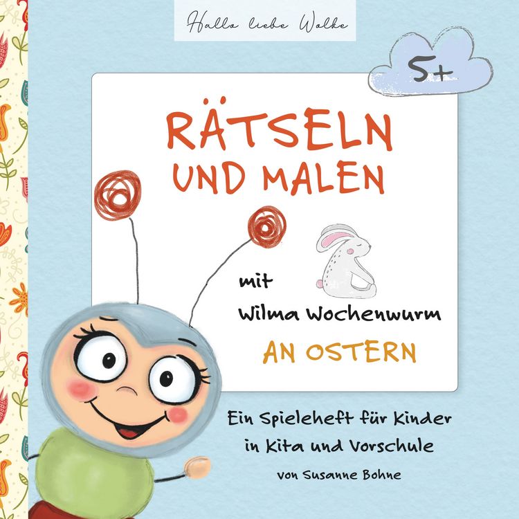 Produktbild: R&auml;tseln und Malen mit Wilma Wochenwurm an Ostern