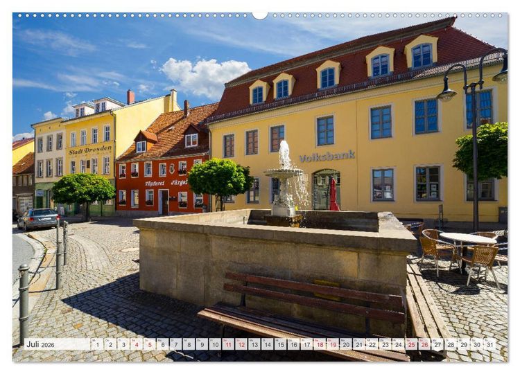 Produktbild: Pulsnitz Impressionen (Wandkalender 2026 DIN A2 quer), CALVENDO Monatskalender