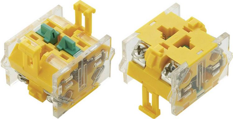 Produktbild: TRU Components LAS0-C Kontaktelement 2 Schlie&szlig;er tastend 500 V/AC 1St.