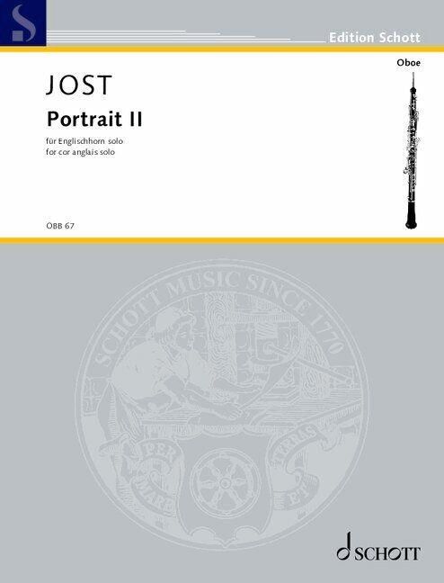 Produktbild: Jost: Portrait II for English Horn Solo