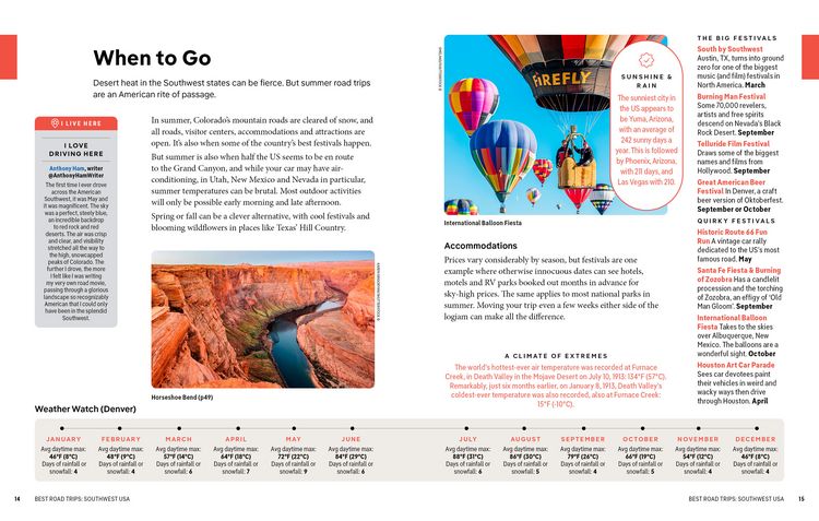 Produktbild: Lonely Planet Best Road Trips Southwest USA