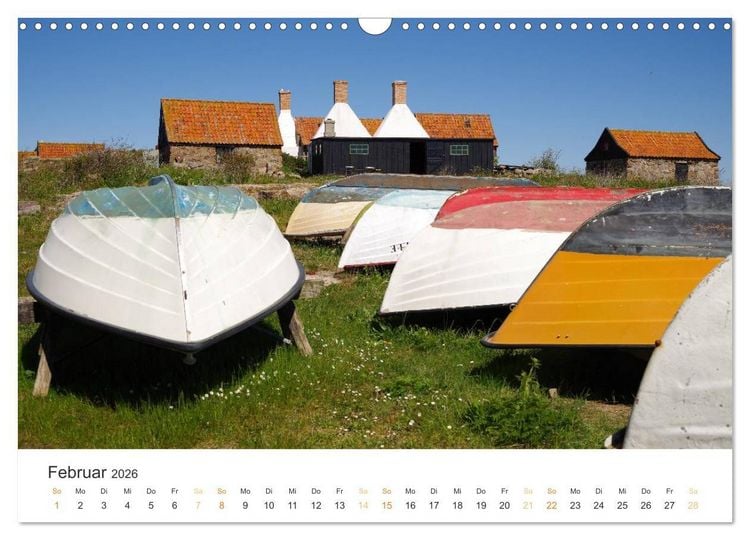 Produktbild: Bornholm Pur (Wandkalender 2026 DIN A3 quer), CALVENDO Monatskalender