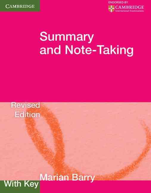 Produktbild: Barry, M: Summary and Note-Taking with key