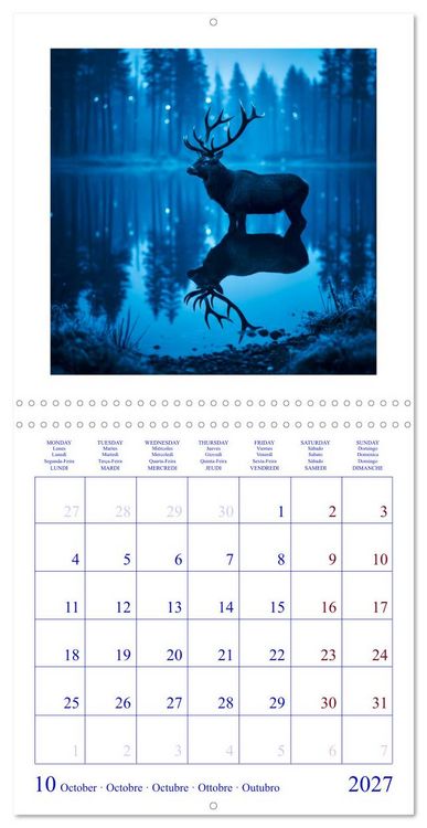 Produktbild: The Forest Fellowship (Wall Calendar 2027 12 &times; 12 Inch) CALVENDO 12 Month Wall Calendar