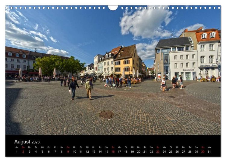 Produktbild: Saarbr&uuml;cken (Wandkalender 2026 DIN A3 quer), CALVENDO Monatskalender