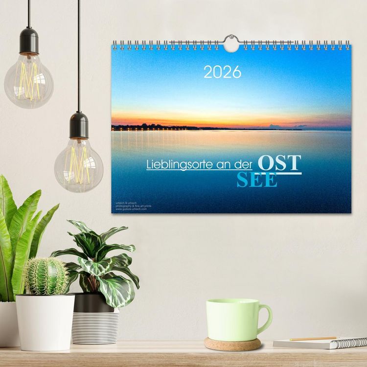 Produktbild: Lieblingsorte an der Ostsee (Wandkalender 2026 DIN A4 quer), CALVENDO Monatskalender