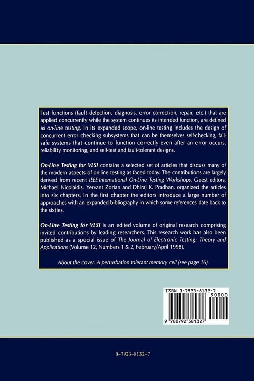 Produktbild: On-Line Testing for VLSI