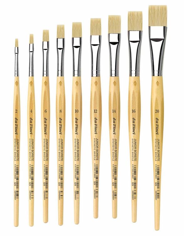 Produktbild: da Vinci Pinsel Junior mit synthetischen Borsten, flach, Serie 329 Gr. 6