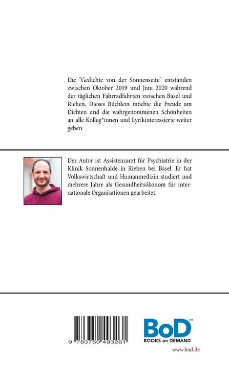 Produktbild: Gedichte von der Sonnenseite