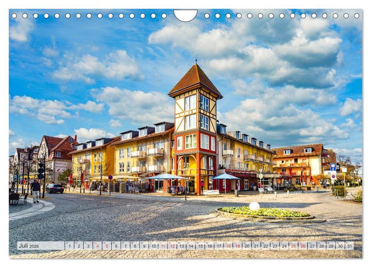 Produktbild: K&uuml;hlungsborn Impressionen (Wandkalender 2026 DIN A4 quer), CALVENDO Monatskalender
