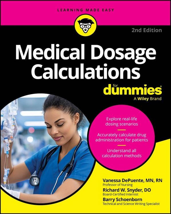Produktbild: Medical Dosage Calculations For Dummies