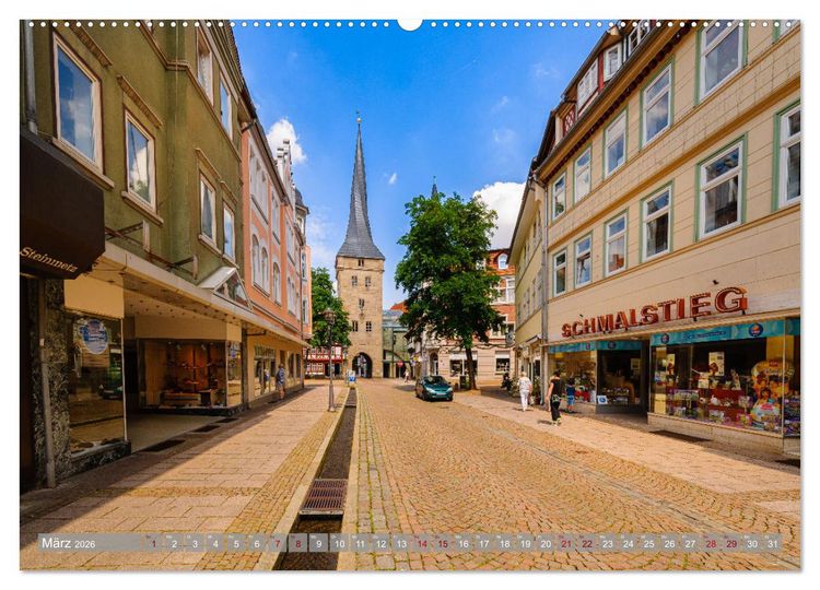 Produktbild: Ein Blick auf Duderstadt (Wandkalender 2026 DIN A2 quer), CALVENDO Monatskalender