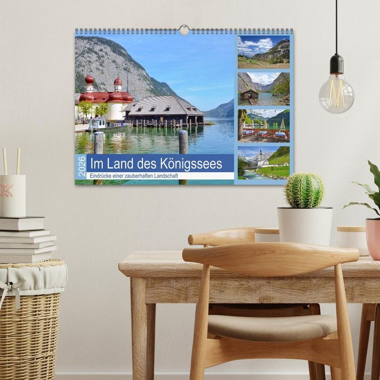 Produktbild: Im Land des K&ouml;nigssees (Wandkalender 2026 DIN A3 quer), CALVENDO Monatskalender