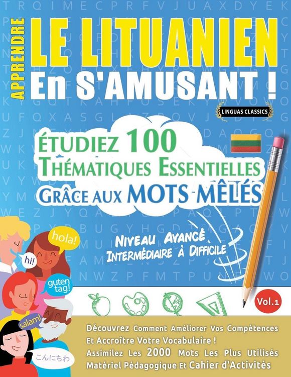 Produktbild: APPRENDRE LE LITUANIEN EN S'AMUSANT - NIVEAU AVANC&Eacute;