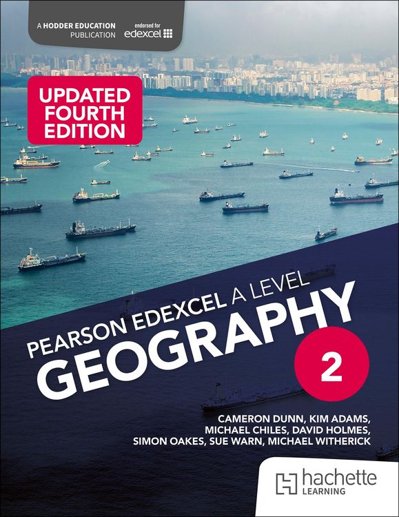 Produktbild: Pearson Edexcel A-level Geography Book 2, Updated Fourth Edition