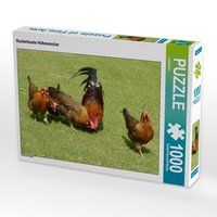 Produktbild: CALVENDO Puzzle Kunterbunte H&uuml;hnerschar 1000 Teile Lege-Gr&ouml;&szlig;e 64 x 48 cm Foto-Puzzle Bild von kattobello