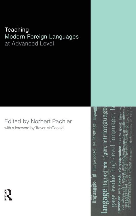 Produktbild: Teaching Modern Foreign Languages at Advanced Level