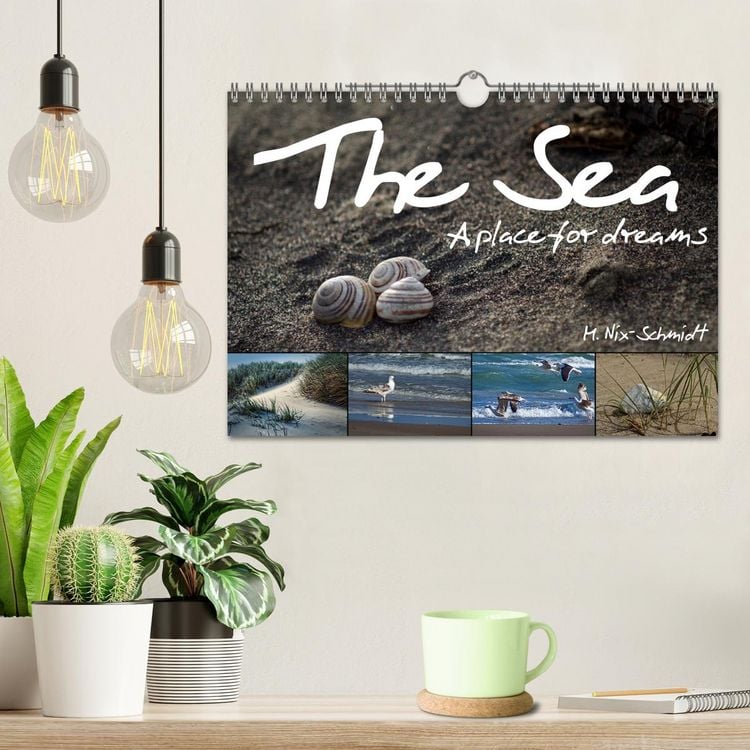 Produktbild: The Sea - A place for dreams (Wall Calendar 2026 DIN A4 landscape), CALVENDO 12 Month Wall Calendar