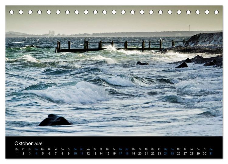 Produktbild: Ostsee (Tischkalender 2026 DIN A5 quer), CALVENDO Monatskalender