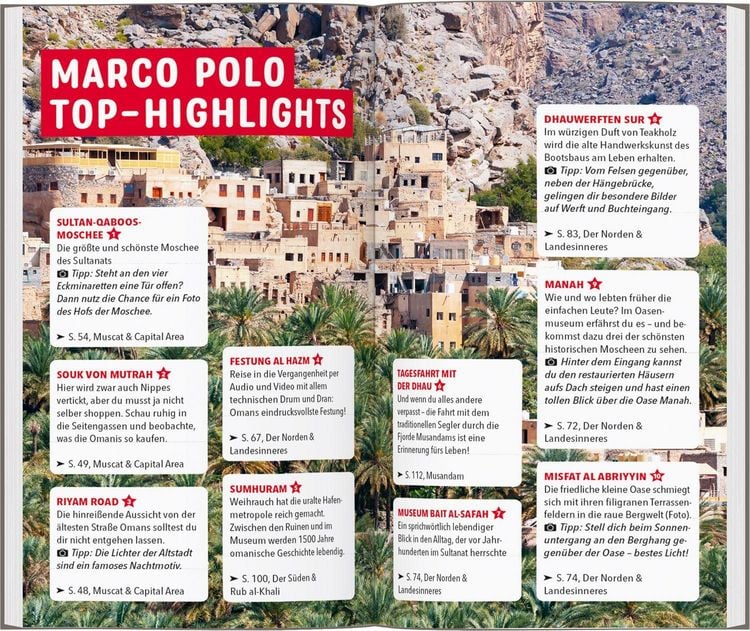 Produktbild: MARCO POLO Reisef&uuml;hrer Oman