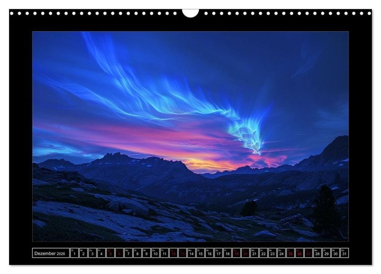 Produktbild: Spektraler Zauber (Wandkalender 2026 DIN A3 quer), CALVENDO Monatskalender