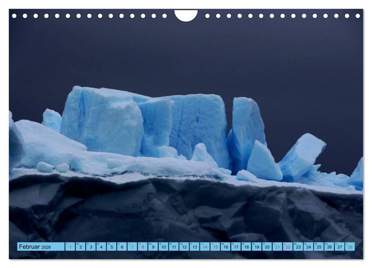 Produktbild: EISIGE GIGANTEN in der DISKOBUCHT (Wandkalender 2026 DIN A4 quer), CALVENDO Monatskalender