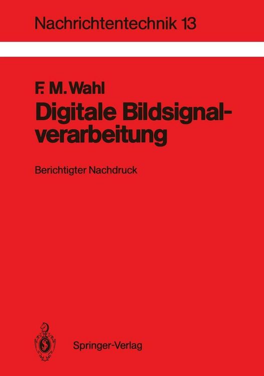 Produktbild: Digitale Bildsignalverarbeitung