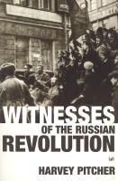 Produktbild: Witnesses Of The Russian Revolution