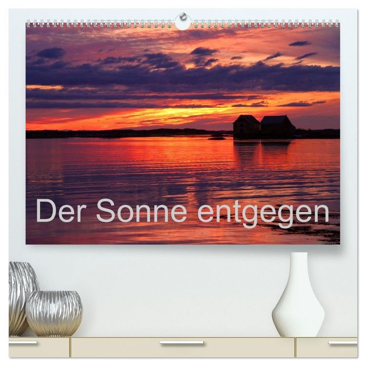 Produktbild: Der Sonne entgegen (hochwertiger Premium Wandkalender 2026 DIN A2 quer), Kunstdruck in Hochglanz