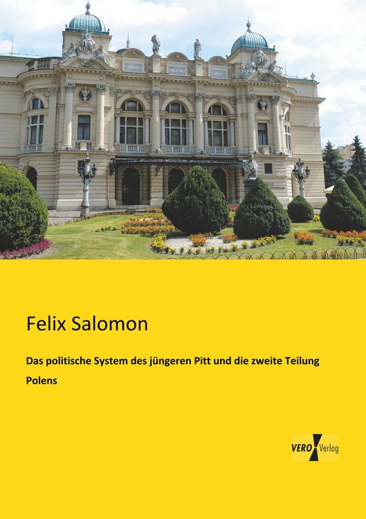 Produktbild: Das politische System des j&uuml;ngeren Pitt und die zweite Teilung Polens
