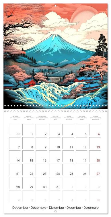 Produktbild: Japan Harmony (Wall Calendar 2026 12 &times; 12 Inch) CALVENDO 12 Month Wall Calendar