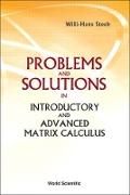 Produktbild: Problems and Solutions in Introductory and Advanced Matrix Calculus