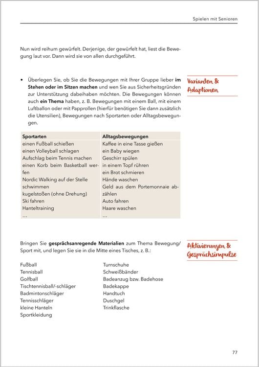Produktbild: Spielen mit Senioren (Band 1)