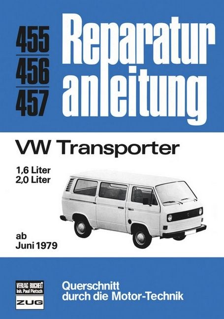 Produktbild: VW Transporter 1.6 und 2,0 Ltr. ab Juni 1979