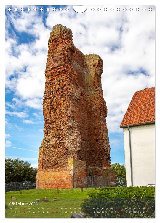 Produktbild: Nordfriesland, Zwischen St. Peter Ording und Sylt (Wandkalender 2026 DIN A4 hoch), CALVENDO Monatskalender