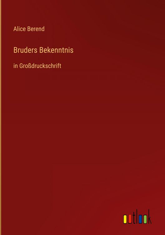 Produktbild: Bruders Bekenntnis