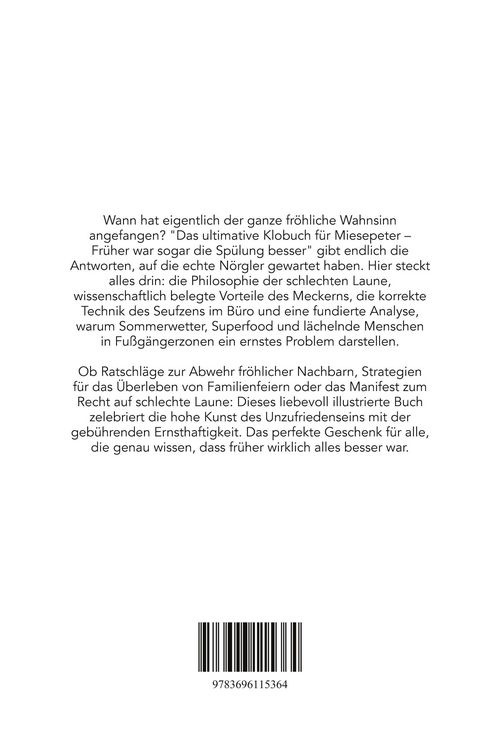 Produktbild: Das ultimative Klobuch f&uuml;r Miesepeter