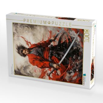 Produktbild: CALVENDO Puzzle Der furchtlose Samurai | 1000 Teile Lege-Gr&ouml;&szlig;e 64x48cm Foto-Puzzle f&uuml;r gl&uuml;ckliche Stunden