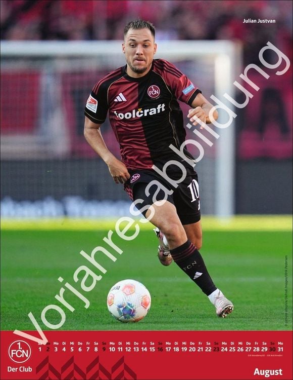Produktbild: 1. FC N&uuml;rnberg Posterkalender 2027