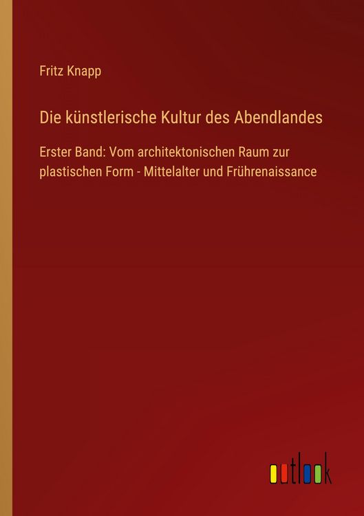 Produktbild: Die k&uuml;nstlerische Kultur des Abendlandes