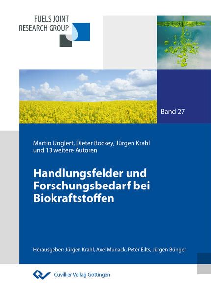 Produktbild: Handlungsfelder und Forschungsbedarf bei Biokraftstoffen